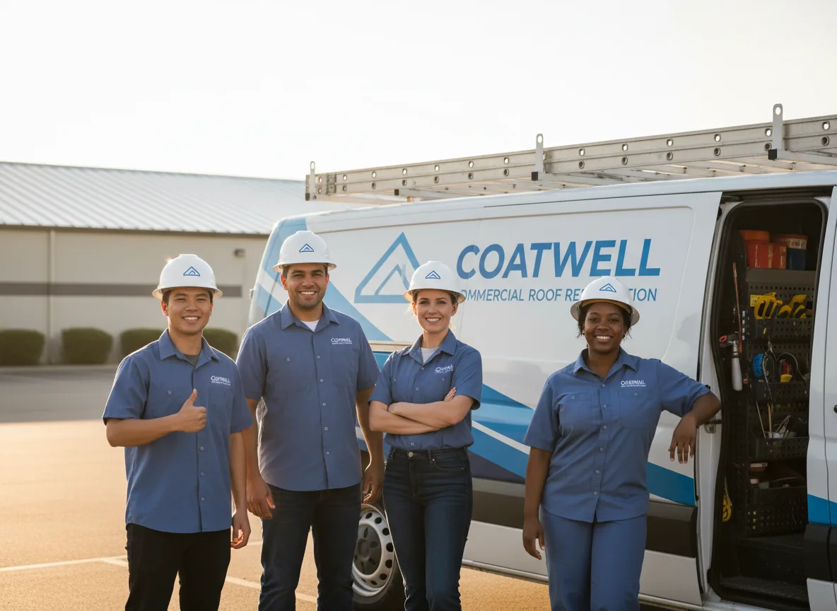 Commercial roof coating company in East Islip, NY